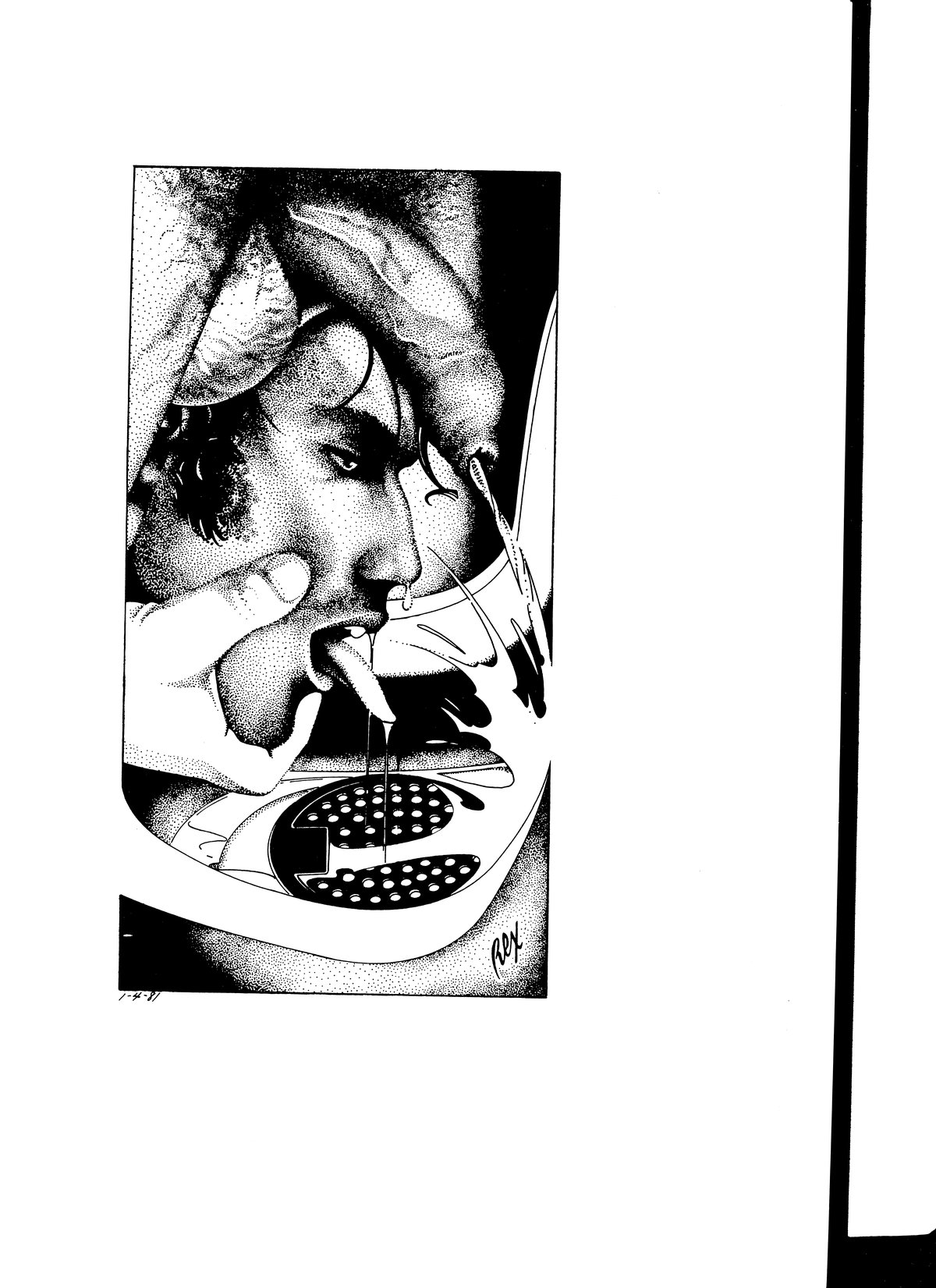 HUMAN URINAL UNDERCOVER